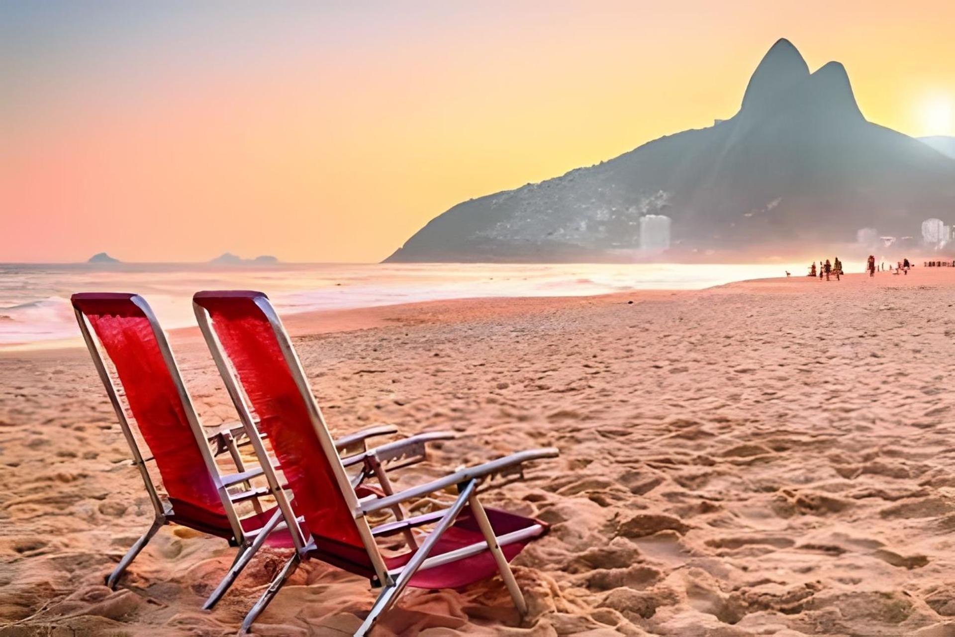 Top! Amplo E Elegante. 3 Quartos Em Copa Para 6 리오데자네이루 외부 사진
