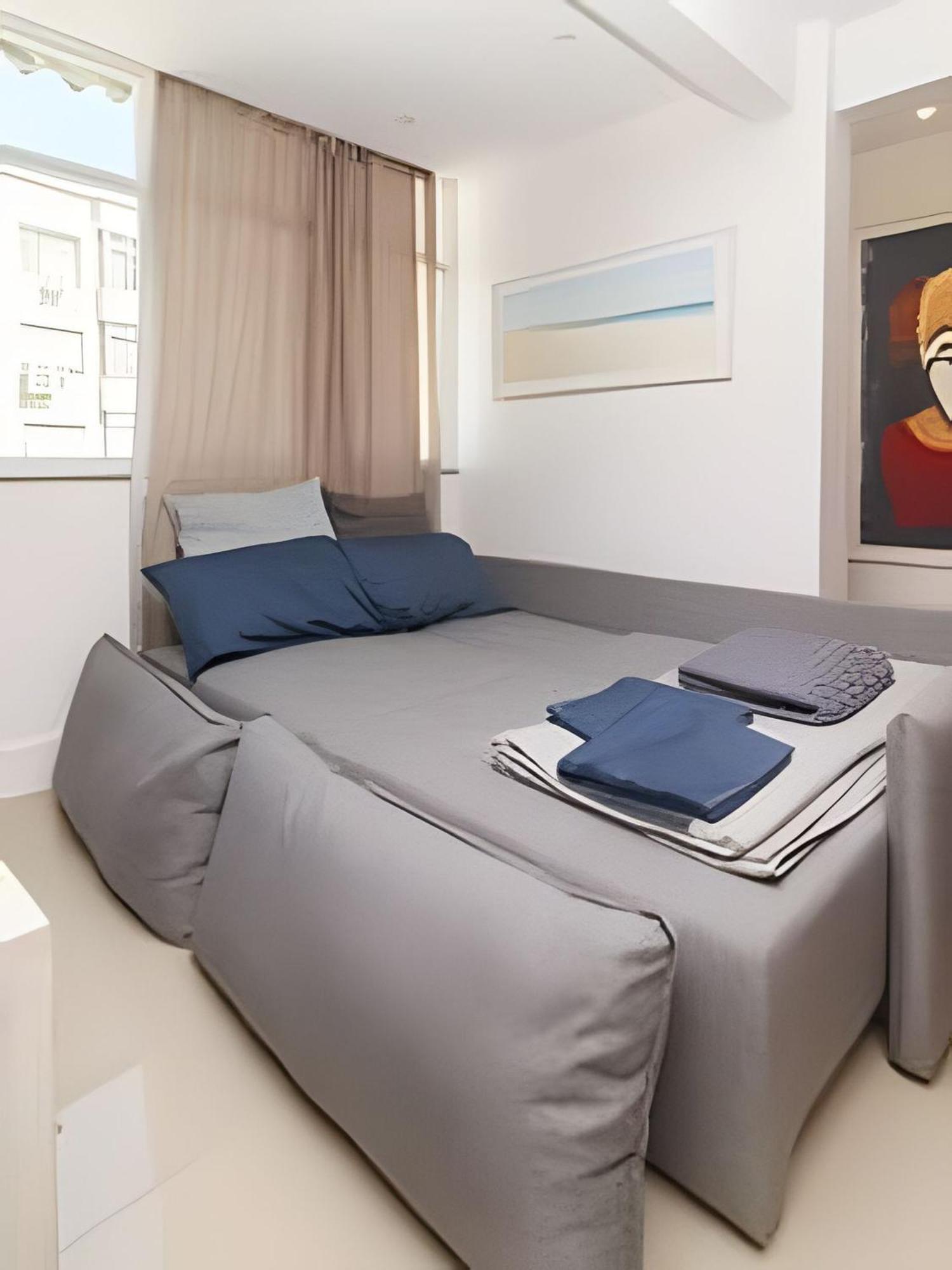 Top! Amplo E Elegante. 3 Quartos Em Copa Para 6 리오데자네이루 외부 사진